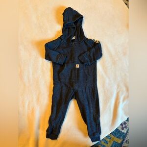 Carhartt sweatsuit/coverall size 18months